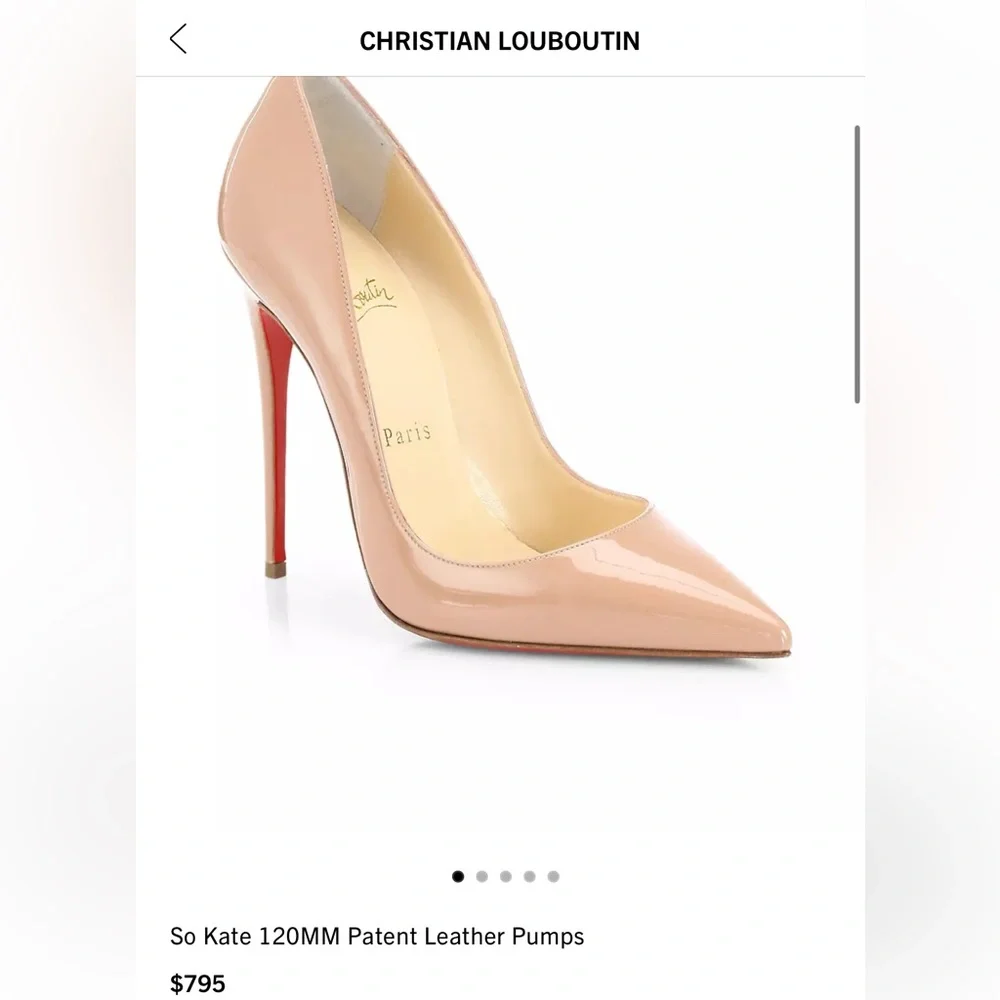 So Kate 120MM Patent Leather Pumps - Picture 4 of 4